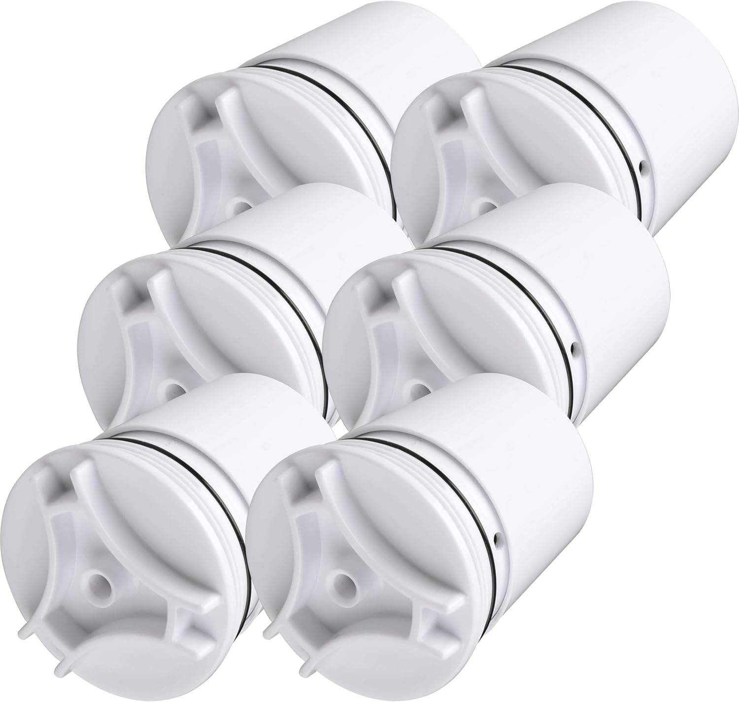 SpiroPure Replacement for Culligan FM-15RA and FM-25R Faucet Water Filter Cartridge, White Finish (Pack of 6)