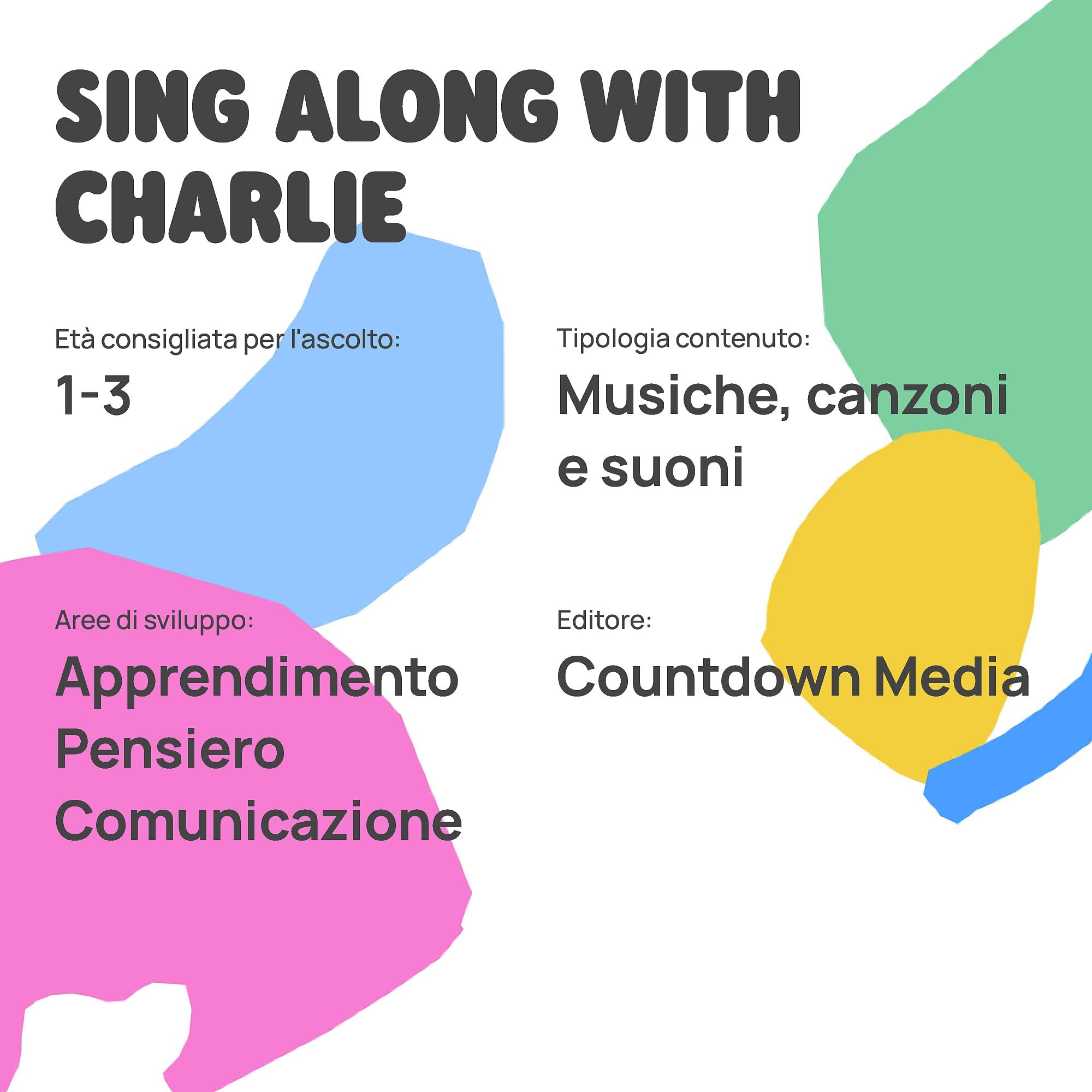 FABA Personaggio Sonoro – Sing along with Charlie – Canzoni per bambini 1+ anni - Ascoltabile con il Raccontastorie e FABA+, gioco educativo, versione italiana