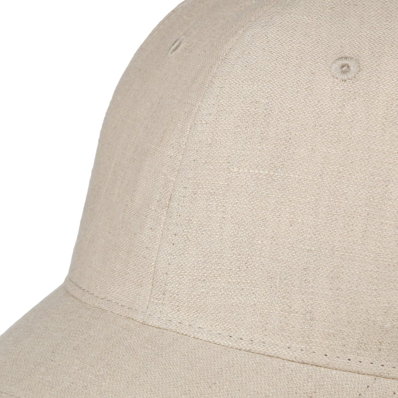 Stetson Casquette Baseball Unicolore Protection UV Fabrique en Italie Homme Printemps Ete