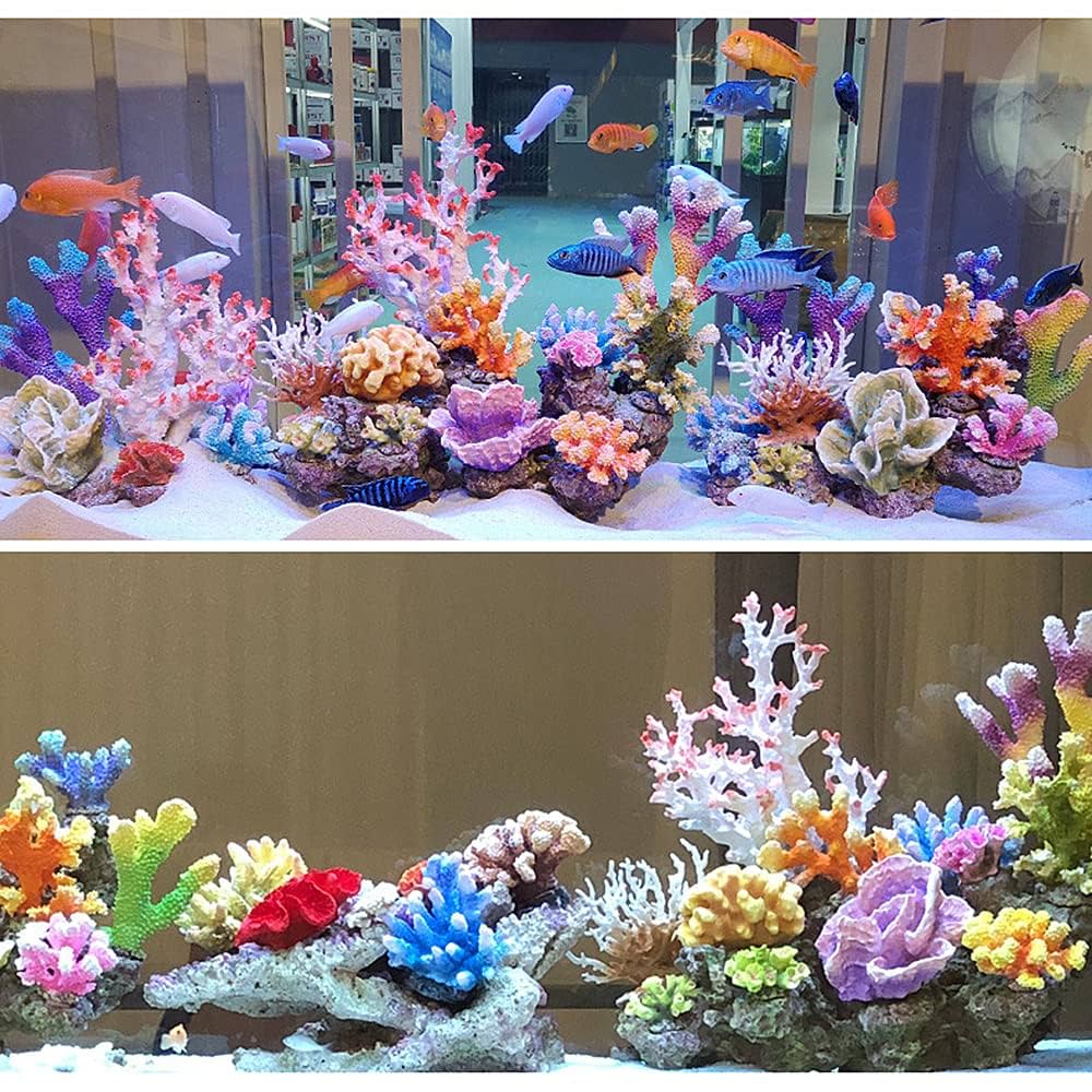 かざりサンゴ Amazon | Luottus 人工珊瑚 サンゴ 水槽 コーラル オブジェ