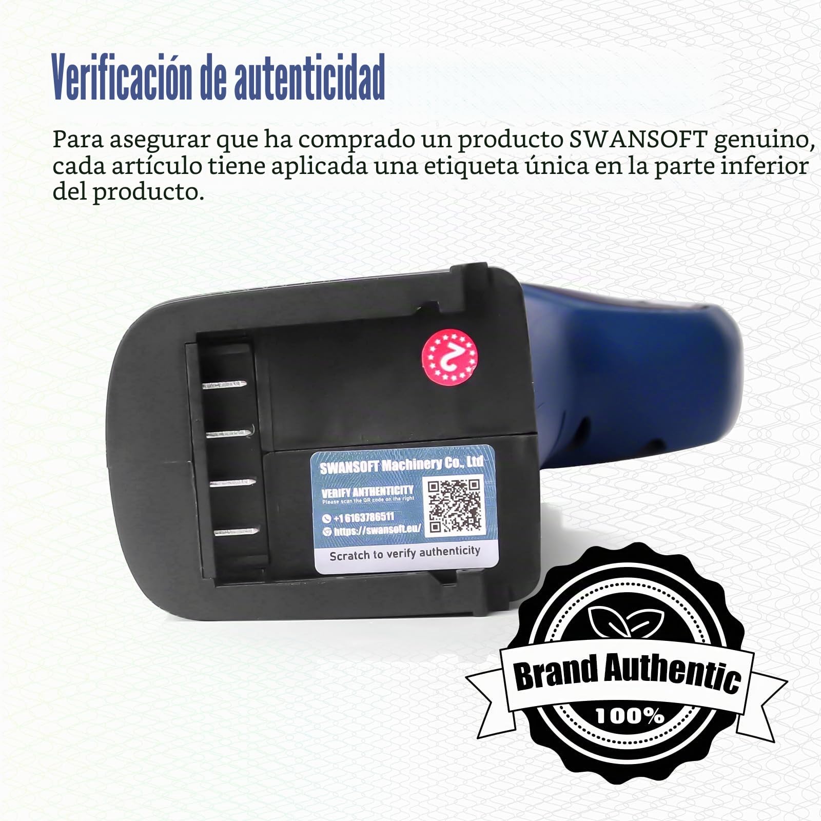 SWANSOFT Sierra de cadena inalámbrica de 12 cm,SWANSOFT Mini Motosierra a Batería Profesional, 6'' 16,8V 2,5Ah 500W de Mano con Bloqueo de Seguridad y Sistema de Engrase Automático