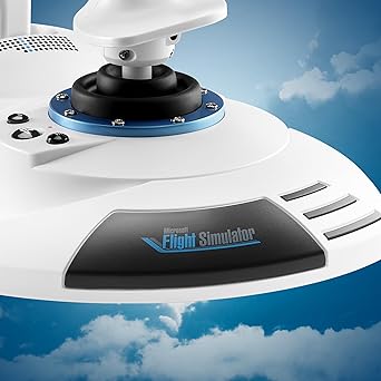 Thrustmaster T.Flight Hotas 5 Microsoft Flight Simulator Edition - Officially-Licensed Microsoft Flight Simulator Flight Joystick - Throttle - Simulation Controller, compatible with PS5, PS4, PC