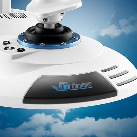 Thrustmaster T.Flight Hotas 5 Microsoft Flight Simulator Edition - Officially-Licensed Microsoft Flight Simulator Flight Joystick - Throttle - Simulation Controller, compatible with PS5, PS4, PC