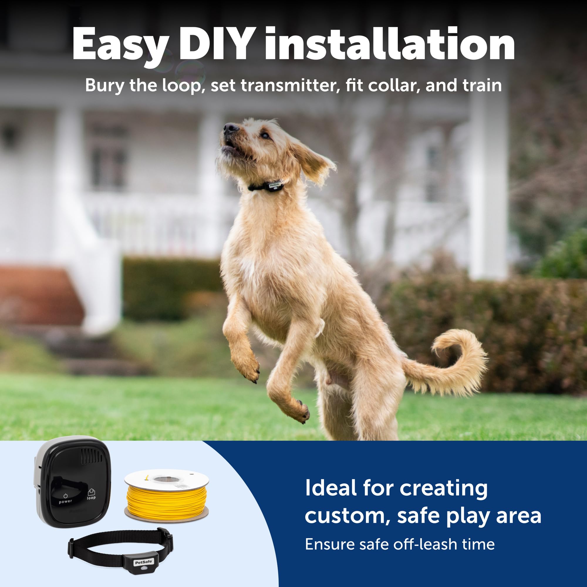 PetSafe Rechargeable In-Ground Fence Up to 13 Acre | Expandable to 25 Acres Waterproof Rechargeable Collar 4 Static Levels Plus Tone Dogs & Cats 5 lb product thumbnail 8