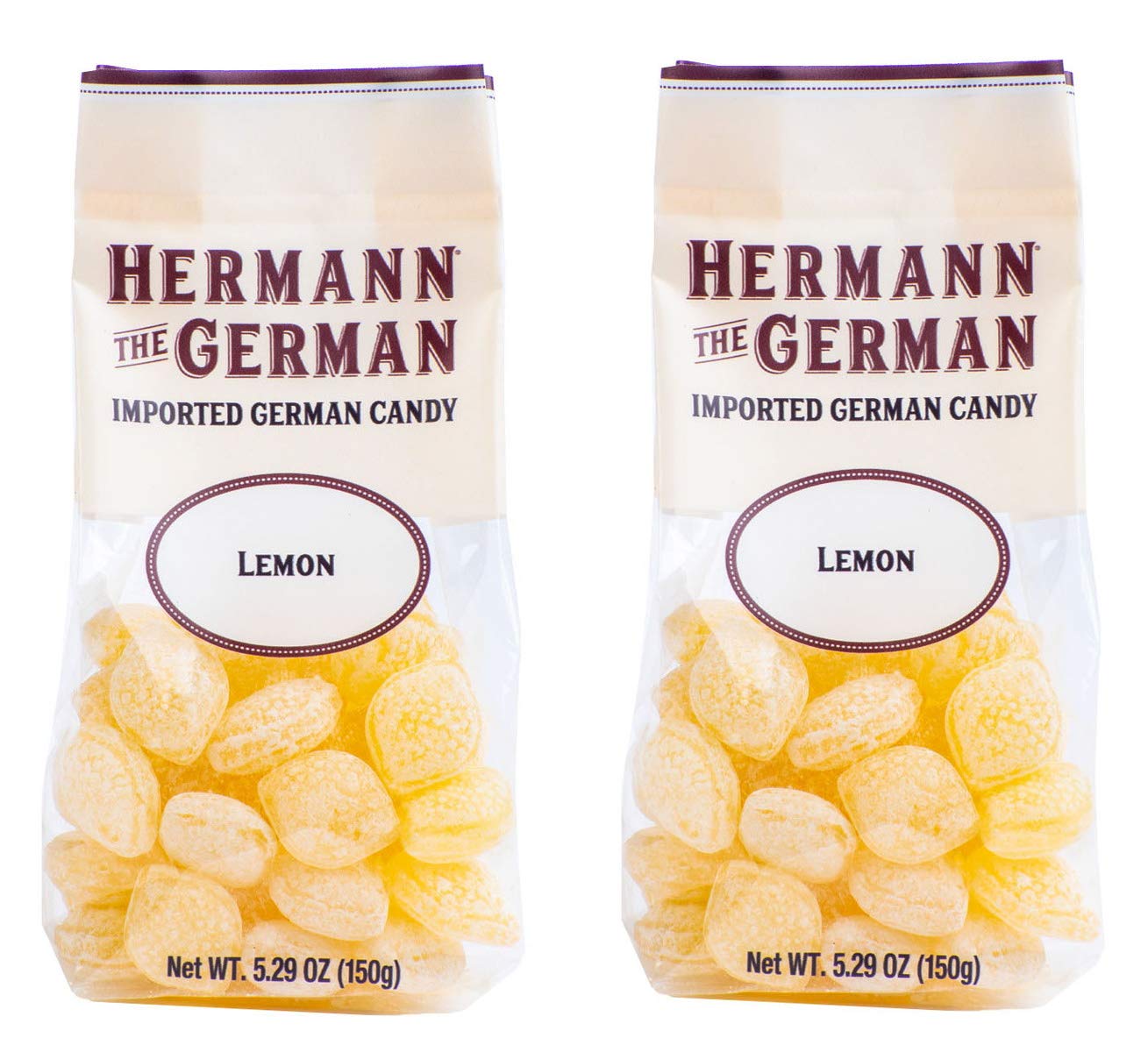 Hermann the German Hard Candy Imported Pack of 2