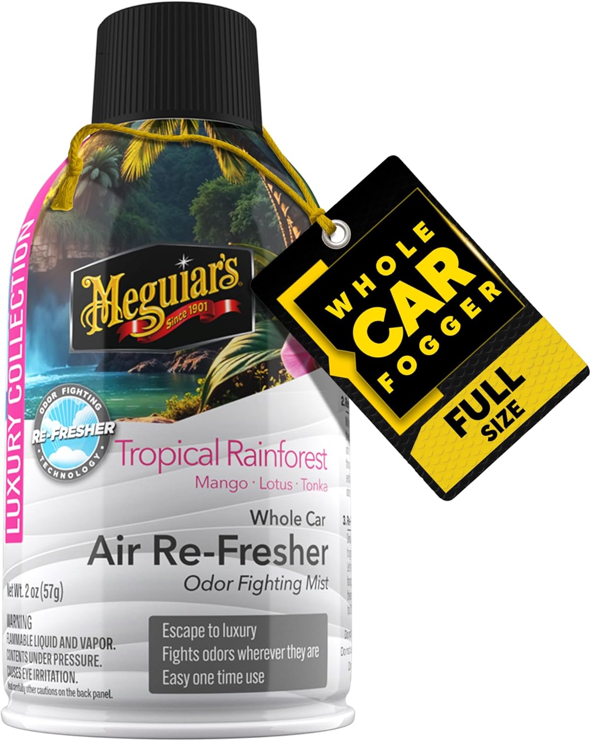 Meguiar's Air Re-Fresher, Black Chrome scent, 2 oz (Pack of 1)