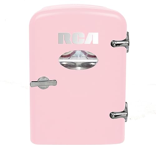 RCA RMIS129-PINK Mini refrigerador, Rosa