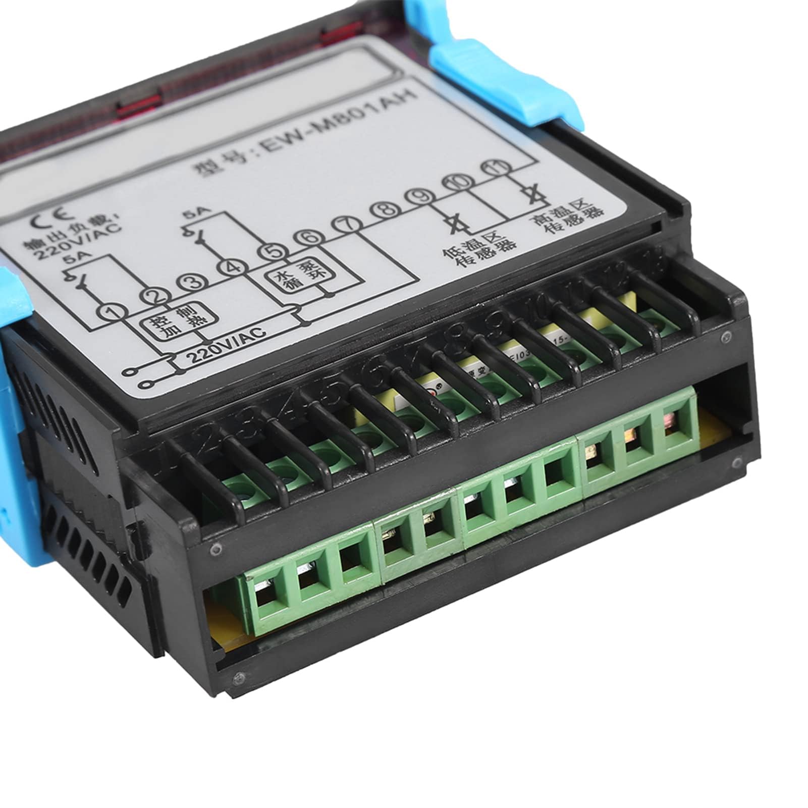 Regolatore di Temperatura Digitale AC220V Termostato Regolatore di Differenza di Temperatura dello Scaldabagno Solare con Sonde Sensore