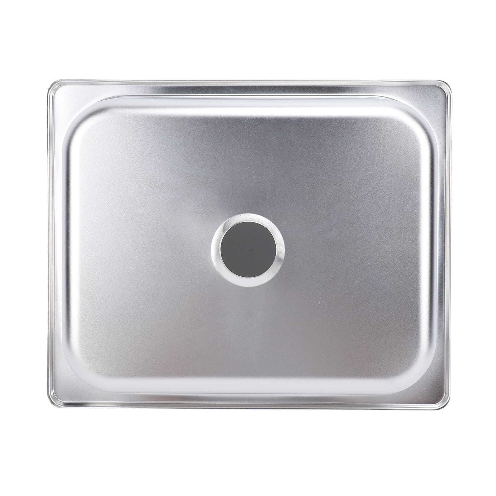 Lavello per 325 X 265 X 65 Mm con Drenaggio Efficiente in Acciaio Inossidabile 304, Lavandino Quadrato per Cucina, Bagno e Lavandino (Colore Acciaio Inossidabile,