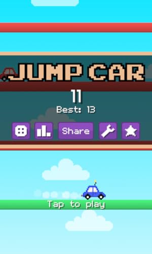 Racing games: Jump Car