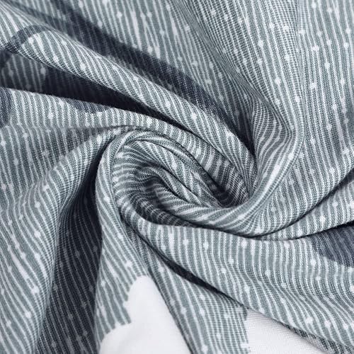 Miniatura 10 de SearchI - Fundas de asiento para silla de comedor, de licra y tela Jacquard repelente al agua, extraíbles, lavables, antipolvo, fundas de asiento