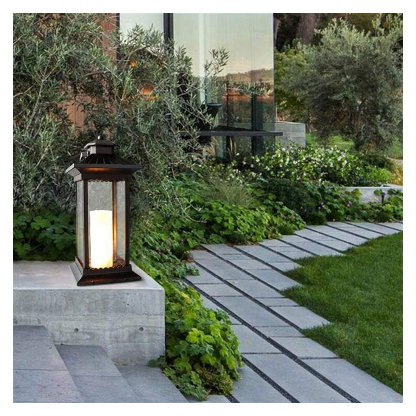 Oświetlenie dziedzińca Kolumna świetlna Wodoodporna lampa słupowa Lampa ogrodowa Lampa słupkowa Willa Lampa filarowa Ogrodowe oświetlenie krajobrazu Oświetlenie tarasowe Oświetlenie ogrodowe Ścieżka