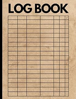 Log Book: Large Multipurpose with 7 Columns to Track Daily Activity, Time, Inventory and Equipment, Income and Expenses, Mileage, Orders, Donations, Debit and Credit, or Visitors.