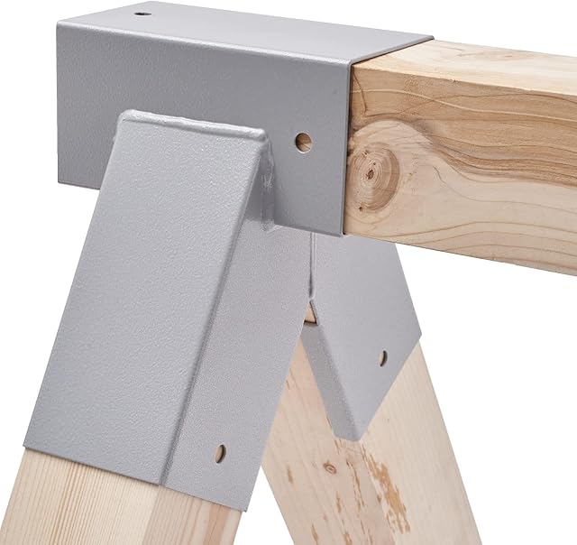 Foto 3 de 7 de Kit de Construcción para Columpio de Parque Infantil y Jardín, Fabricado en la Unión Europea (90°, Gris)