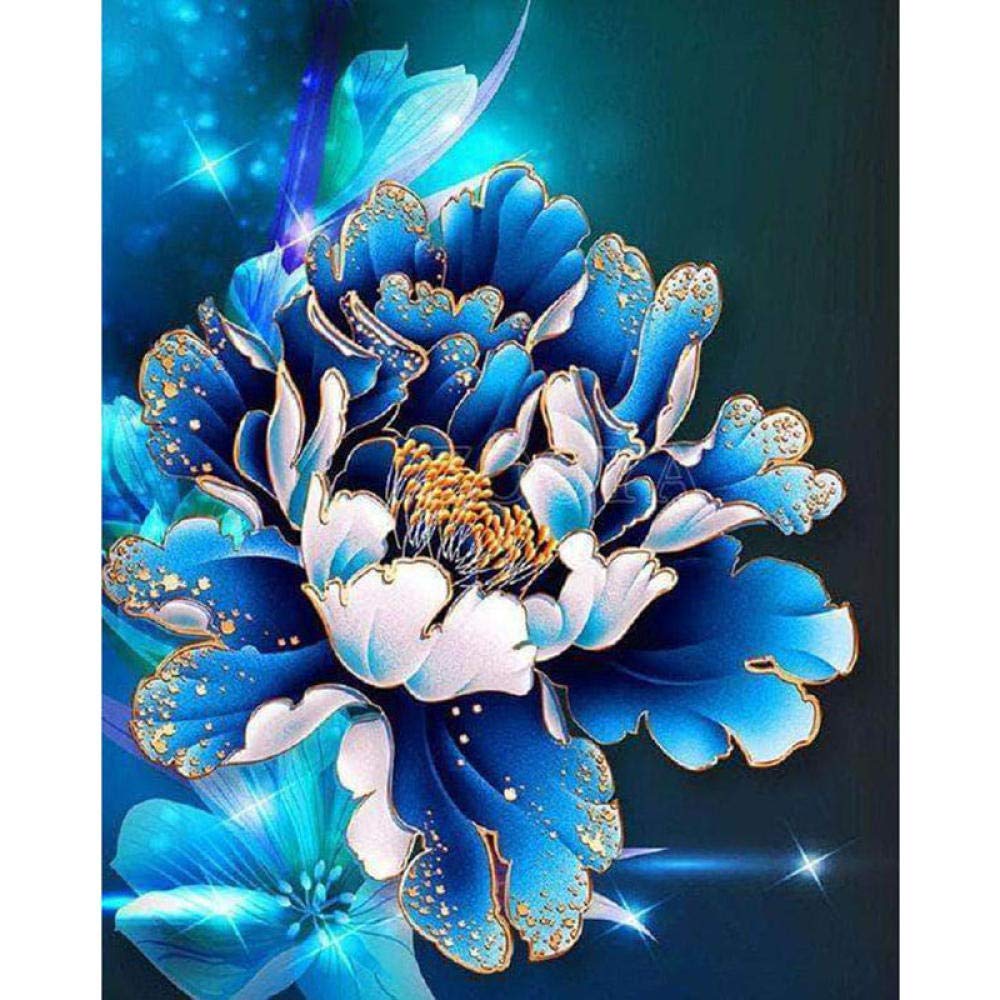 Amazon | 1000ピースのジグソーパズル、 青い花 75cm*50cm(1000PCS