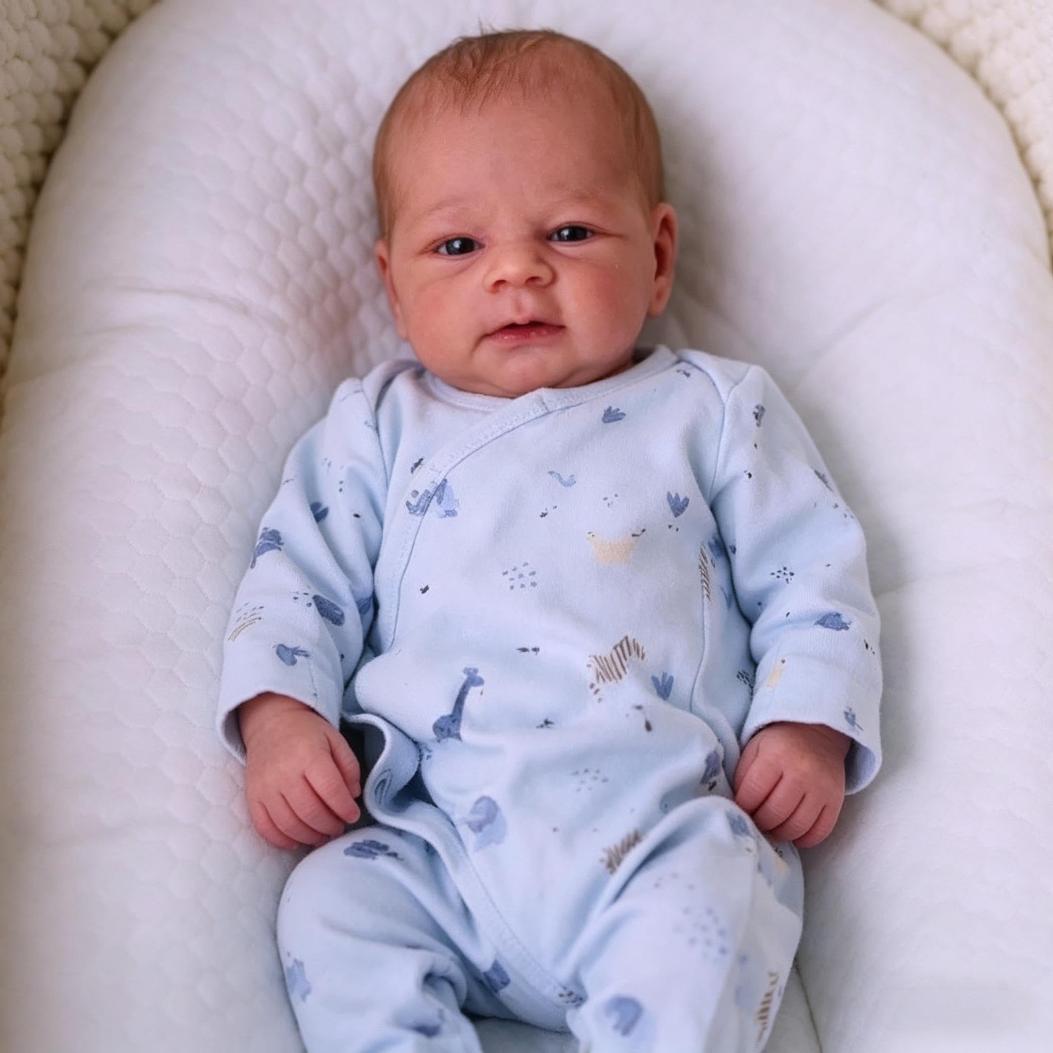 RXDOLL Realistyczne lalki Reborn Baby Dolls silikonowe na całe ciało, winylowe, dla dziewczynki, realistyczna lalka noworodka, otwarte oczy, prawdziwe życie, pełne silikonowe lalki Reborn dla dzieci