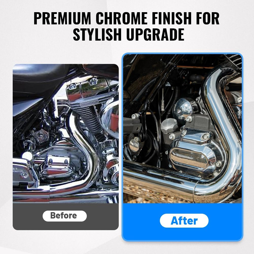 Three T FSFY Motorbike Engine Tank Oil Guage Level Dipstick For Harley-Davidson Road King Electra/Street/Road Glide Aluminum Chrome