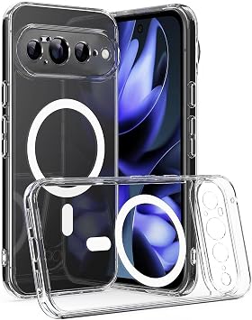 Google Pixel 11 Pro XL K l f Kablosuz  arj  zellikli Sararmaz Kristal Sert Kapak  effaf [Google Pixel 11 Pro XL ile Uyumlu]