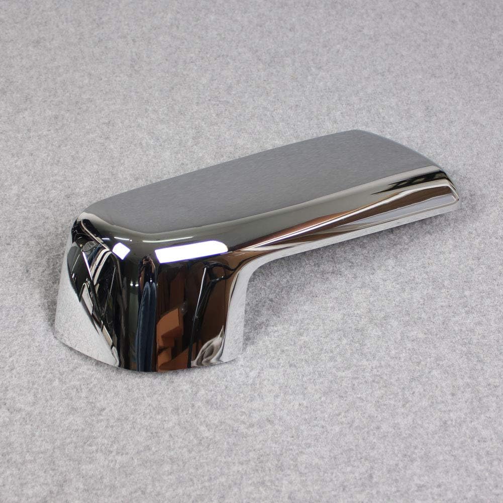 Beautost Fit for Chevrolet Silverado 2019 2020 2021 2022 2023 2024 2025 Rear View Mirror Side Molding Guard Cover Trims Chrome