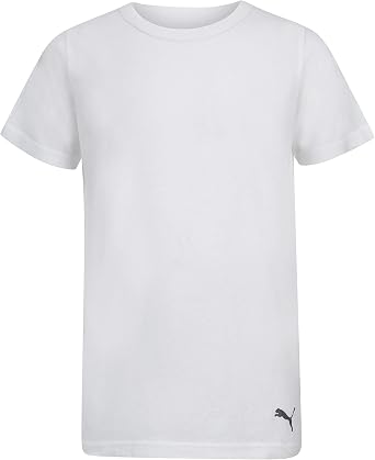 Puma Boys' 3 Pack Boys' Classic Crew Neck T-Shirt