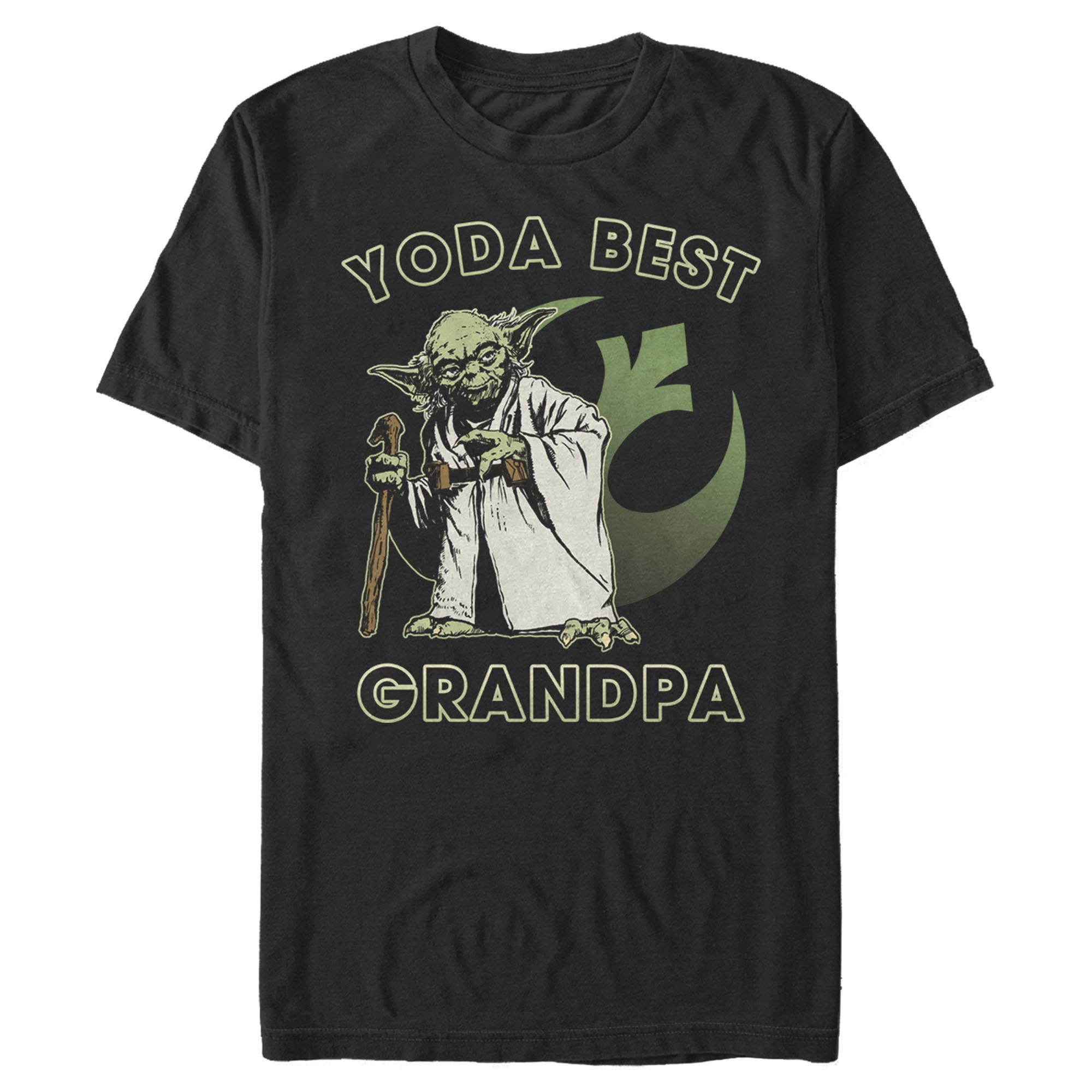 Fifth Sununisex-adult Yoda Best Grandpa T-Shirt (pack of 1)