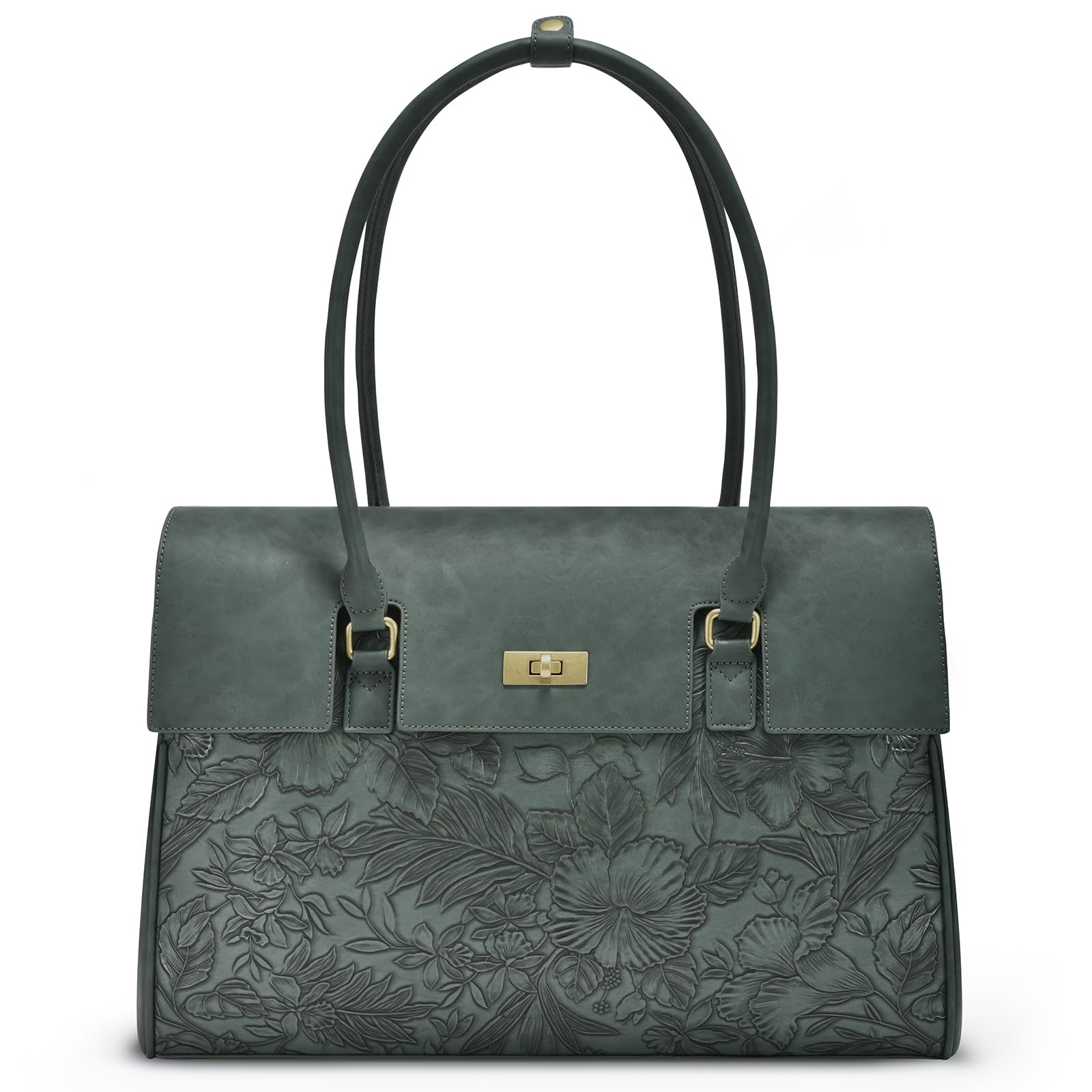 LOVEVOOK Laptop Bag for Women Work Tote Messenger Bag Waterproof Business Office Professional Handbag Shoulder Bag