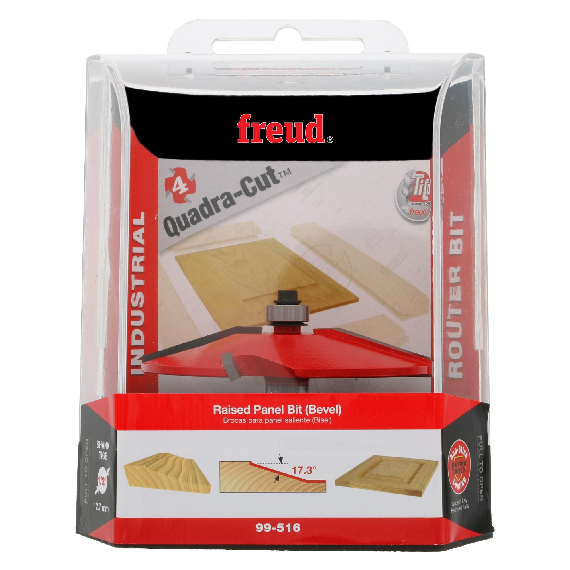 Freud Quadra-Cut Raised Panel Bit - 3-1/2" -2