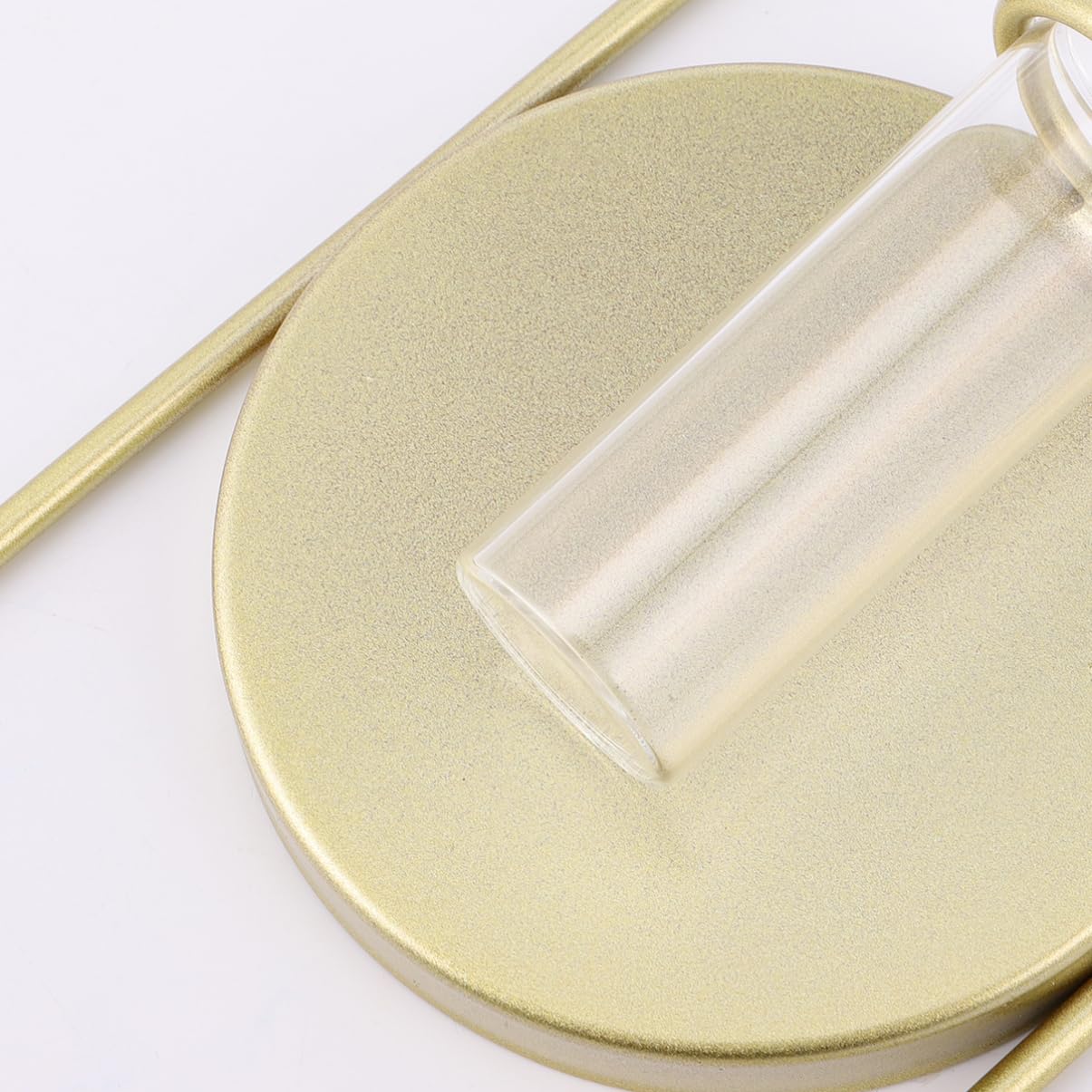 ULDIGI Iron Oval Candle Wall Hanging Sconce Large Decorative Candle Holder Easy Install Rustic European Style