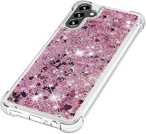 Miniatura 6 de Funda con purpurina para Galaxy A13 5G, Samsung Galaxy A13 5G, funda con purpurina brillante de arena movediza brillante flotante líquido