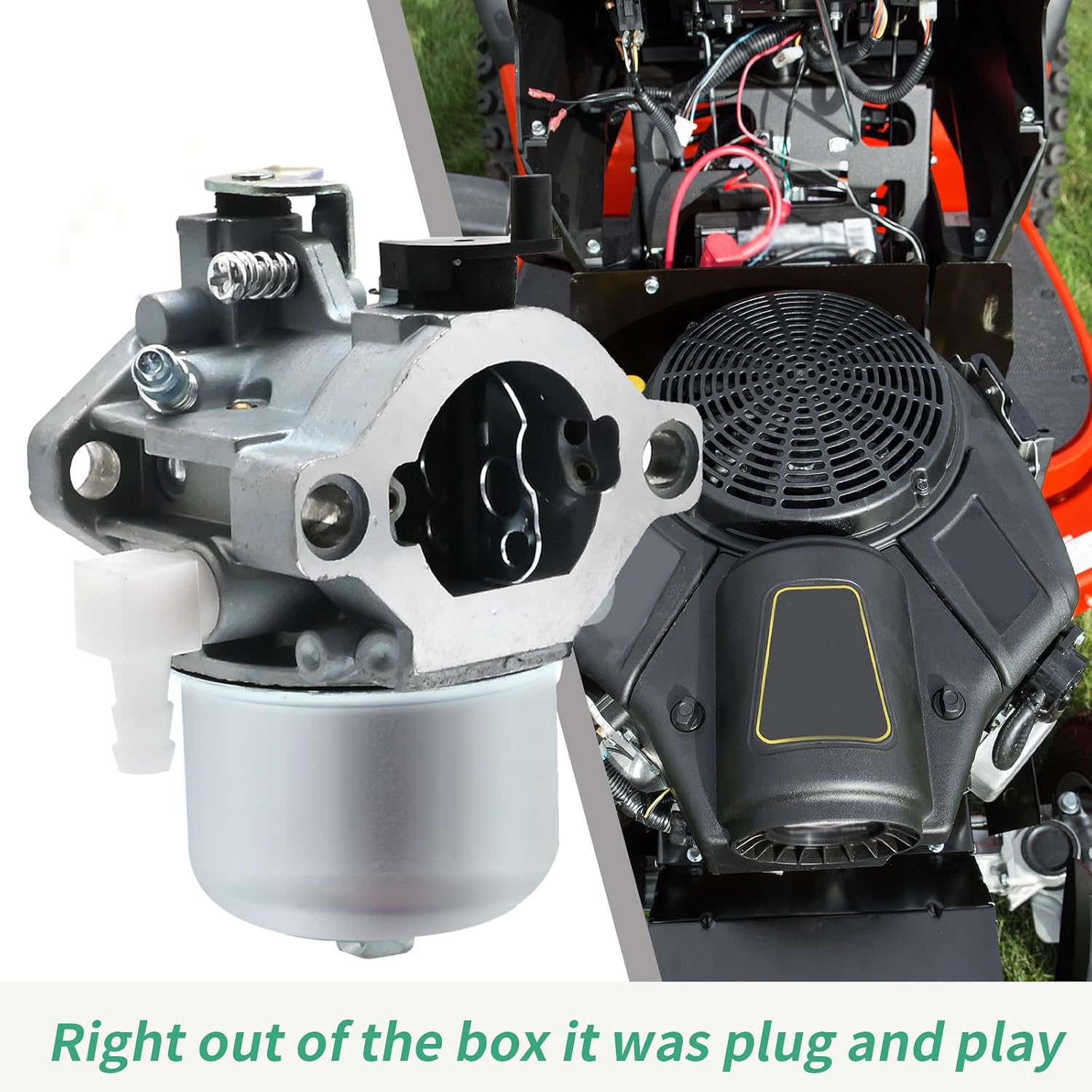 699831 Carburetor Kit with Air Filter for Briggs & Stratton 13.5HP 465cc Engine 28D707 28R707 28M707, Fits Toro 71301 TimeCutter Lawn Tractor, Replaces 694941