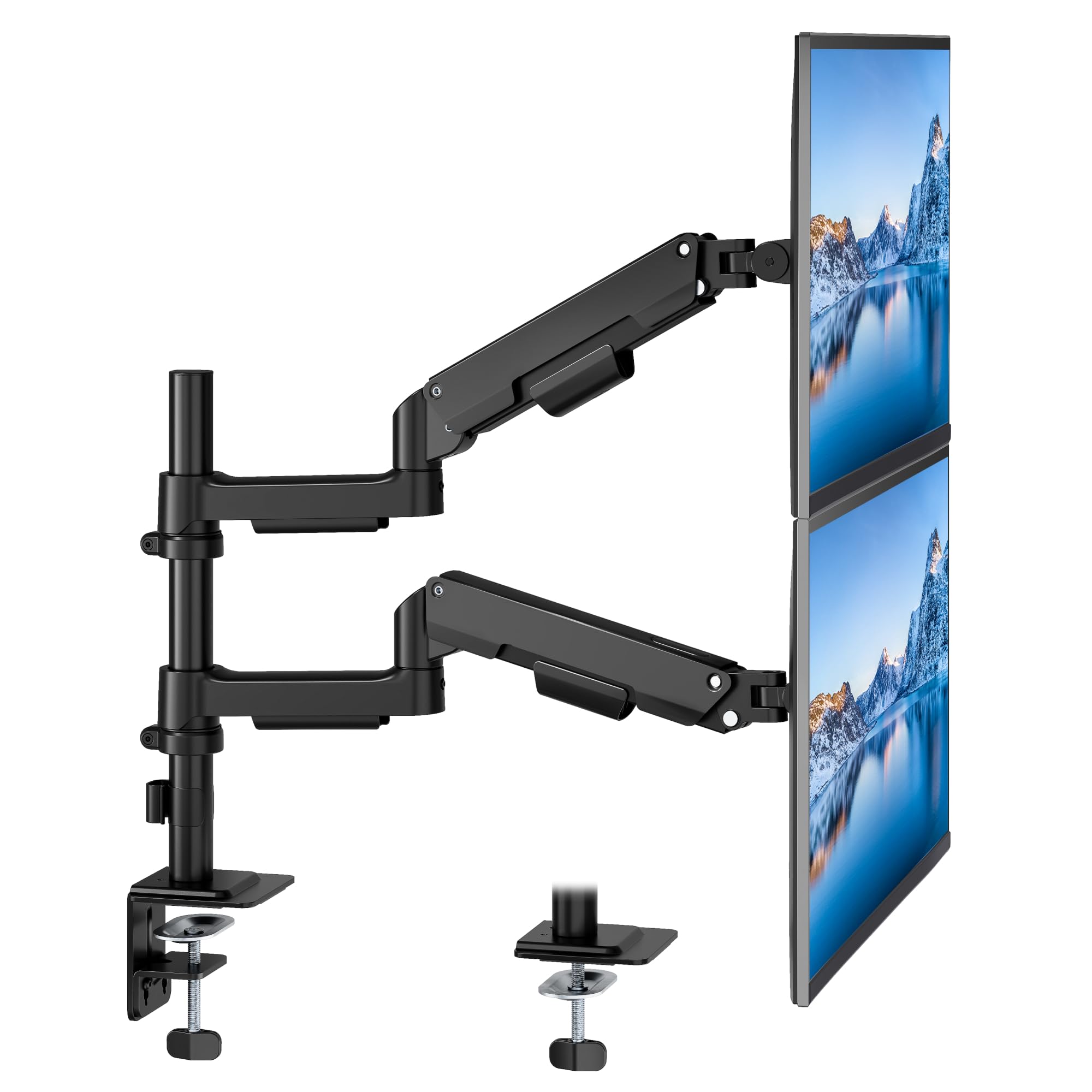 Monitor Halterung 2 Monitore für 17-32 Zoll Bildschirmhält bis zu 9 kg