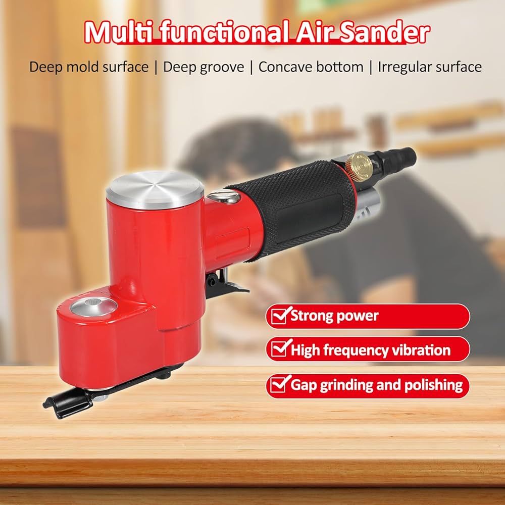 Amazon | fangzi エアサンダー YC2621 往復空気圧研削および研磨