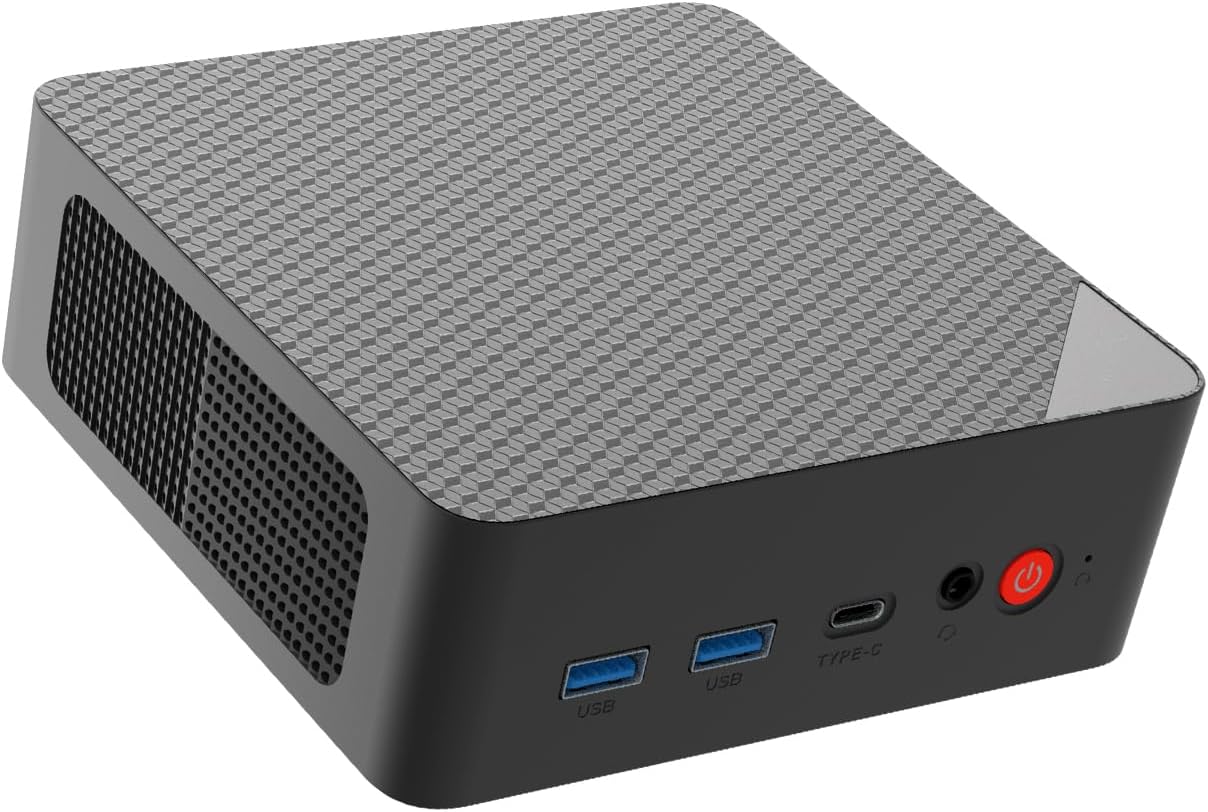 Mini PC, AMD Ryzen 5 3500U (Beats N150/N97), 16GB RAM 512GB SSD, Windows 11 Desktop Computers Home Office Business Students, 4K Triple Display/Type-C PD/HDMI/DP/WiFi/BT