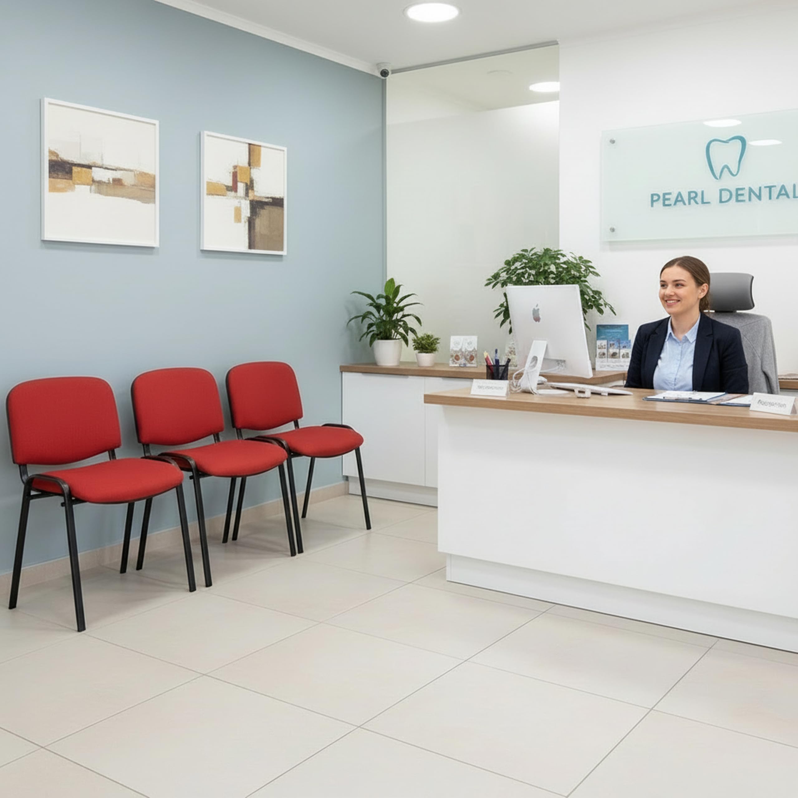 Generico Sedia VENERE FISSA SEDIA PER UFFICIO E SALE ATTESA RIUNIONI CON STRUTTURA IN METALLO VERNICIATO e SEDUTA IMBOTTITA RIVESTIMENTO in TESSUTO MICROFIBRA colore ROSSO