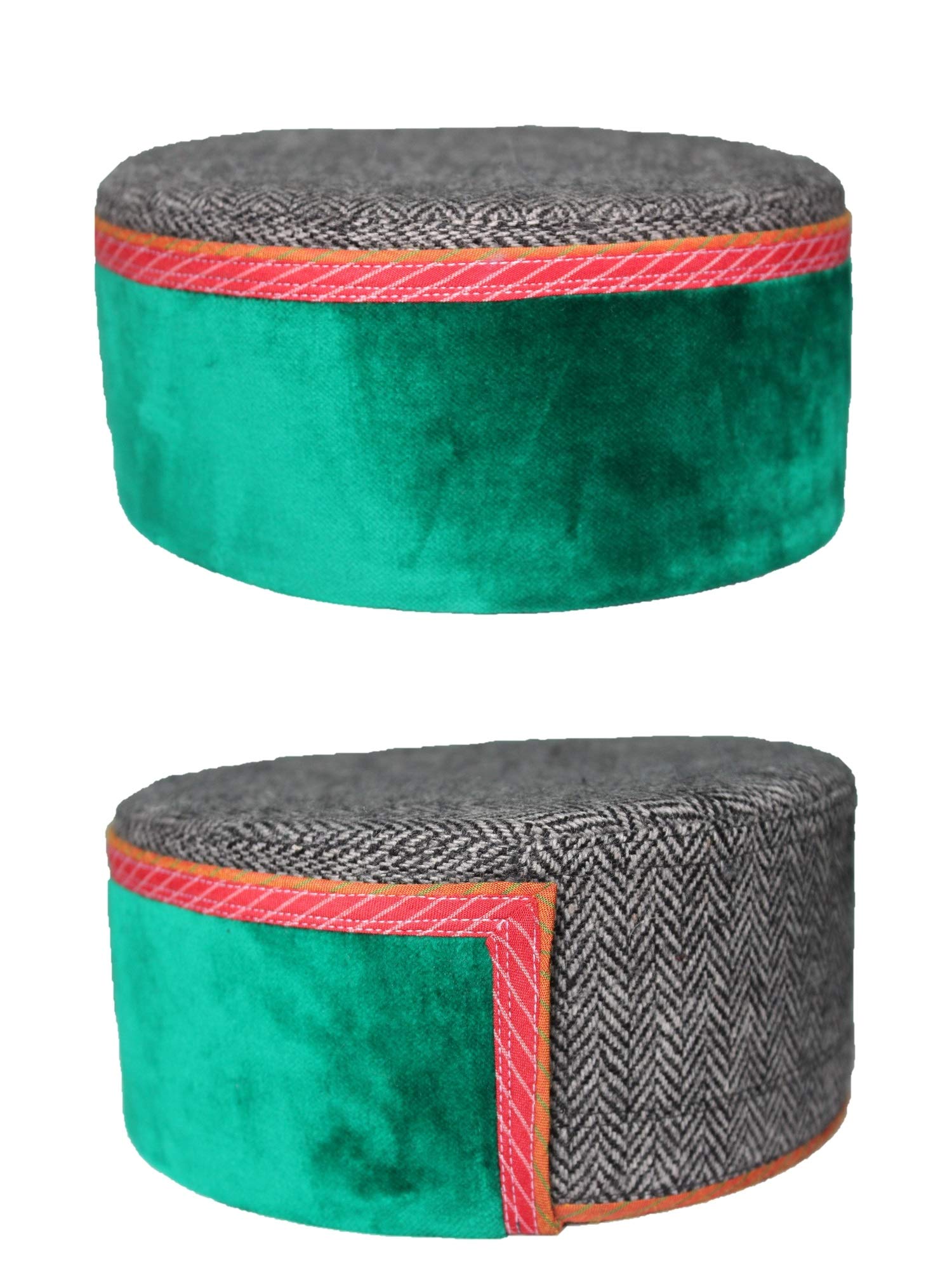 FONIERFONIER Himachali cap pahari topi head wrap hat|Himachal or Pahadi Kullu Cap/Topi- Combo of 5