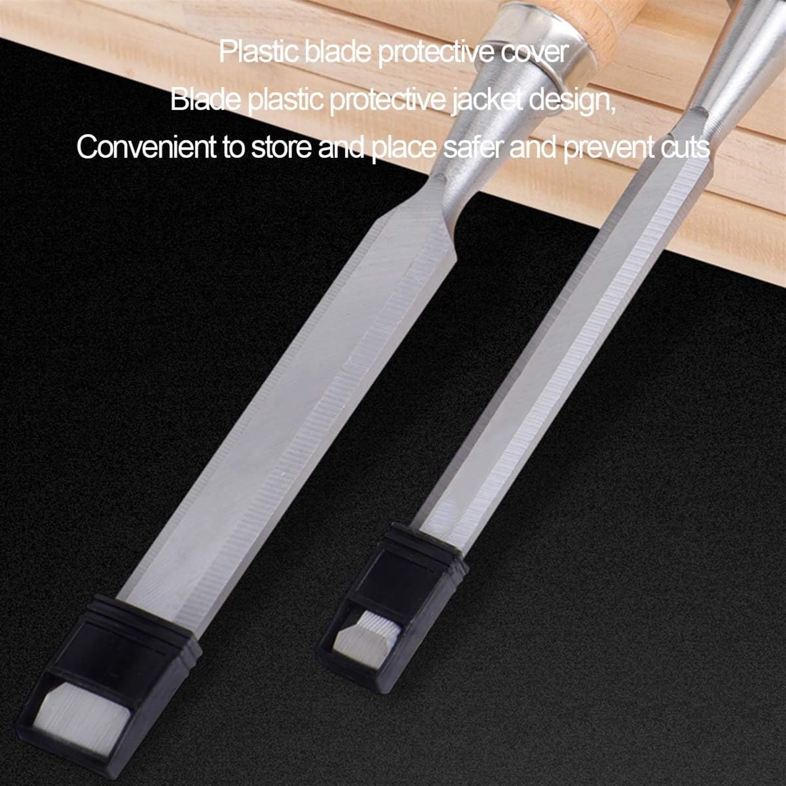 Juego de Herramientas de Cuchillo para tallar cincel de Madera Profesional para Mango de Madera de Primera Calidad con Piedras de afilar cincel de 26 mm