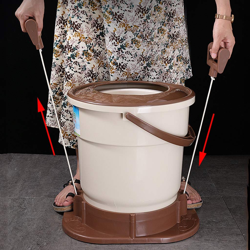 FAXIOAWA Asciugatrice Manuale, Asciugatrice Centrifuga, Asciugatura Rapida in 10 Secondi, Asciugatrice Portatile, Non Elettrica ad Alta velocità per Campeggio in Dormitorio (Size : Enhance)