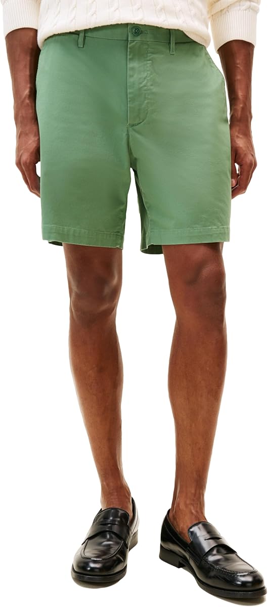 Tommy Hilfiger Pantalones cortos Mercer de algodón de 7" de ajuste regular para hombre