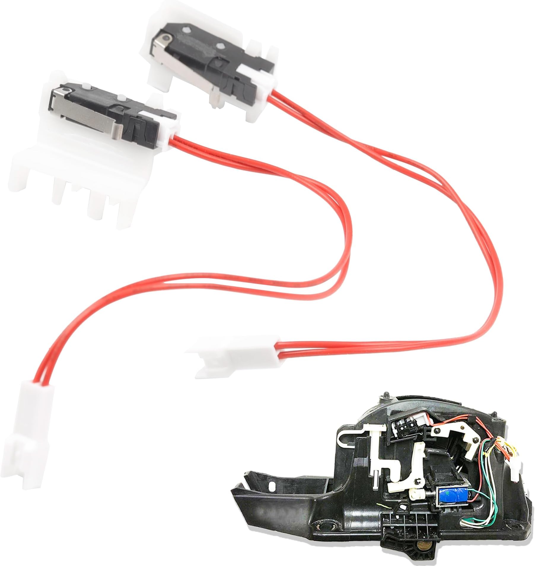 Dabecan 2PCS Gear Shifter Repair Kit Shift Switch Compatible with Nissan Altima Pathfinde 2.5L 3.5L 2013-2017 34901-3NW2A 349013NW2A 34901-3NW3A