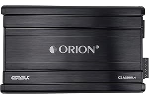 Orion Cobalt 4-Channel Amplifier: 2000W Max Power for Enhanced Car Audio