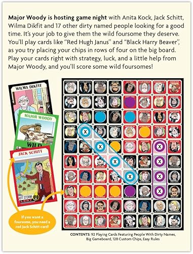 Miniatura 2 de MAJOR WOODY'S WILD FOURSOMES - Un juego de estrategia para adultos donde cuatro en una fila cumple con nombres sucios