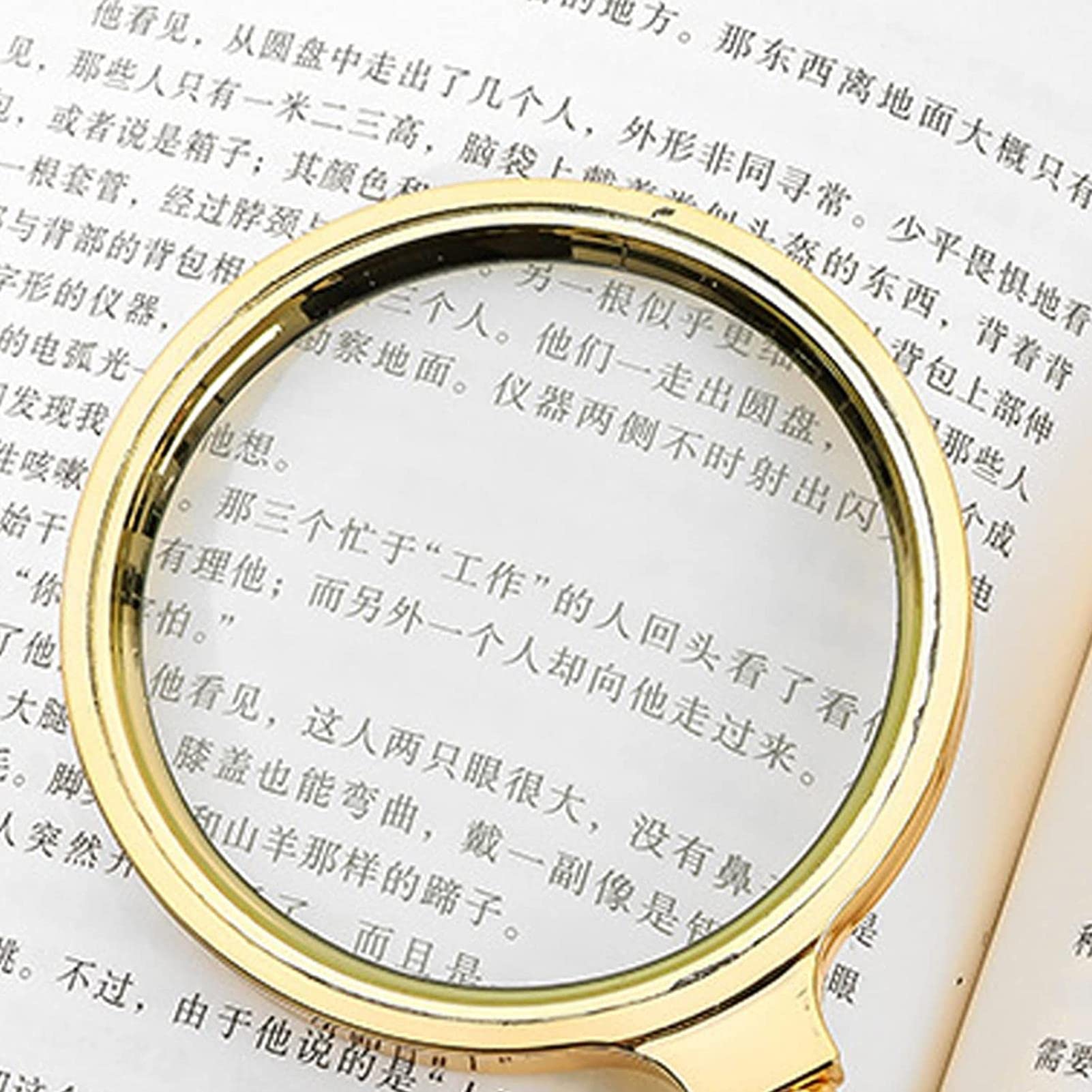 Lente d'Ingrandimento 10X Lente d'Ingrandimento Portatile da Lettura Lente d'Ingrandimento da 90 mm per la Lettura Lavoro ravvicinato