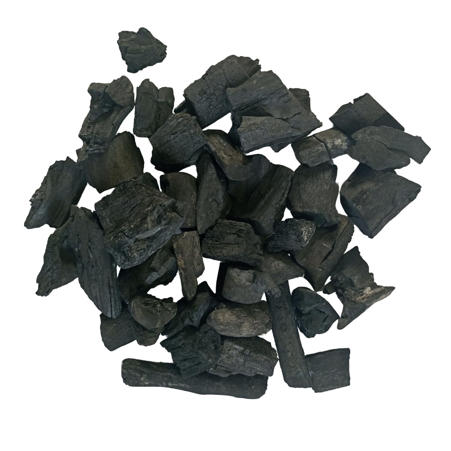 Natural Wood Charcoal – Small Size | Multipurpose Charcoal for Gardening, Barbecue & Outdoor Cooking | Puja & Household Use | Pack of 500g-image-49