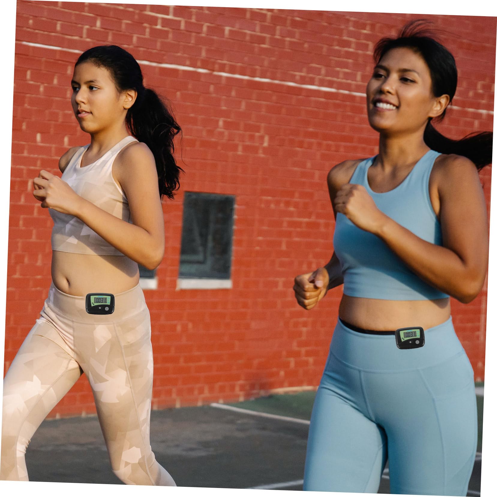 10 Pièces Compteur de Distance à Pied Compteur de Pas podomètre EUR de Pas numérique Clip podomètre sur EUR de Calories Pas à Pas numérique Black