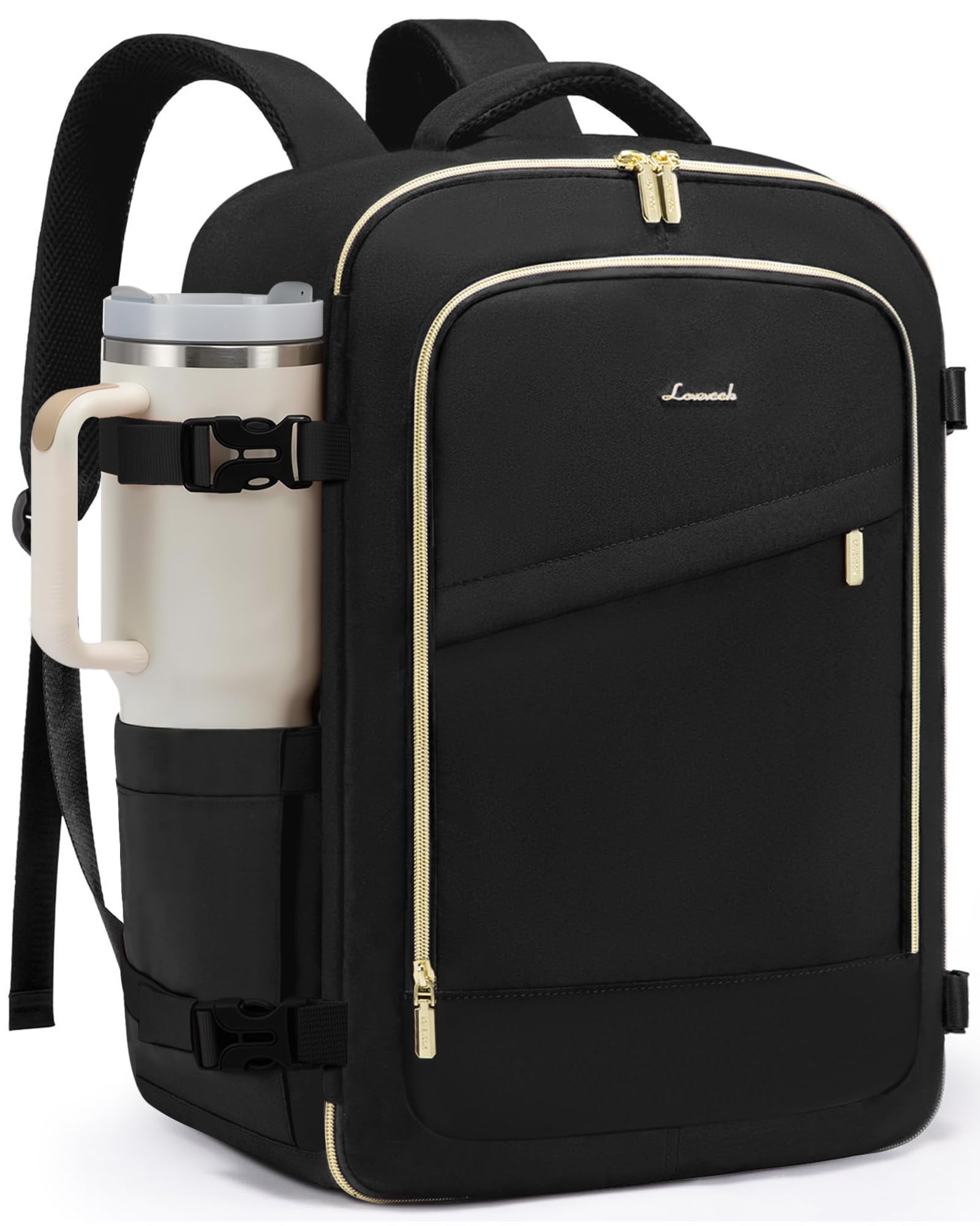 LOVEVOOK Ryanair Handgepäck 40x20x25, 20L Travel Handgepäck Rucksack für Damen und Herren, Ryanair Rucksack Mit Anti-Diebstahl Tasche, Reiserucksack Cabin Bag für Eurowings, Wizz Air