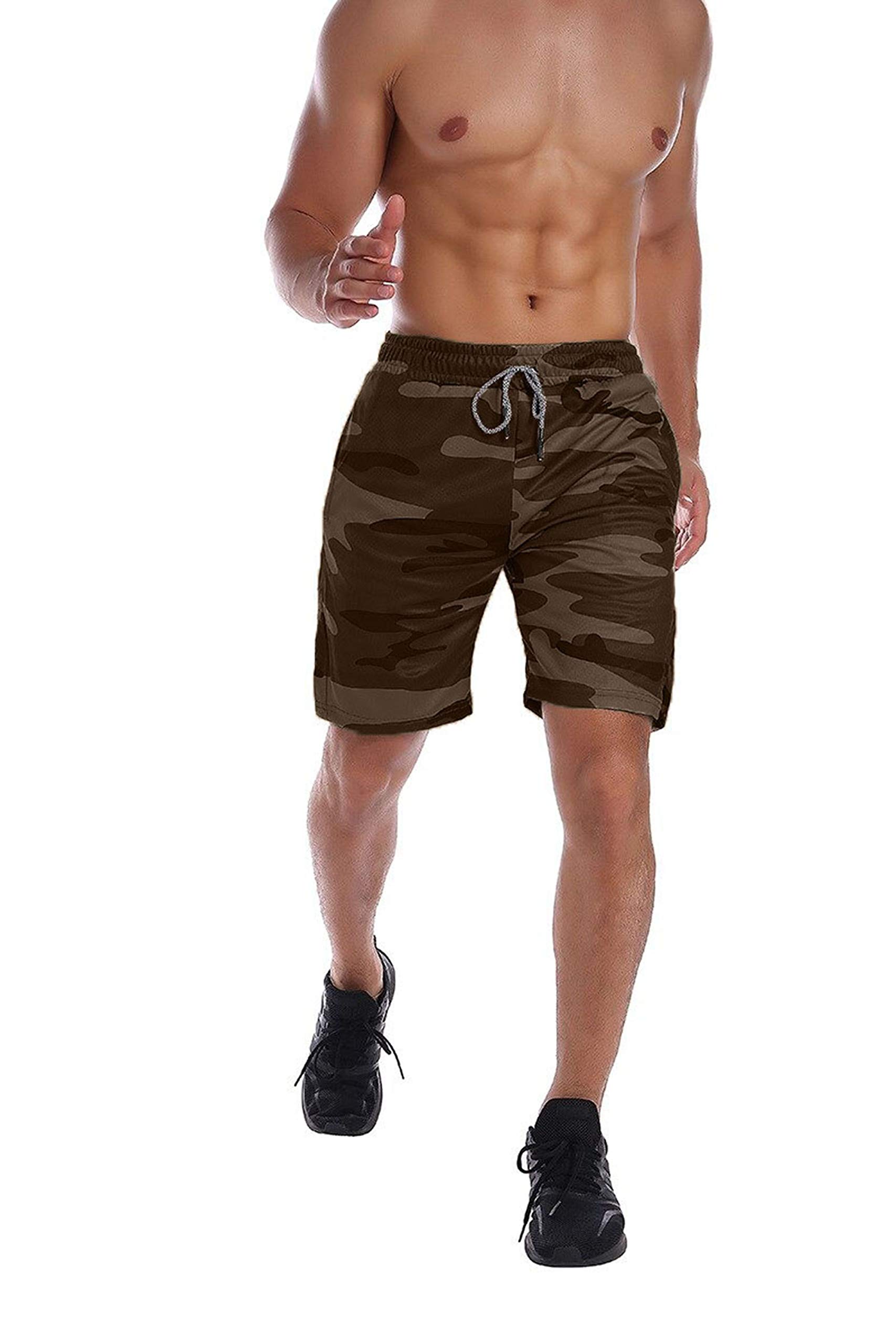 Gadgets Appliances Mens Running Shorts,Workout Running Shorts for Men, Gym Yoga Outdoor Sports Shorts Pants with Pockets - Set of 1