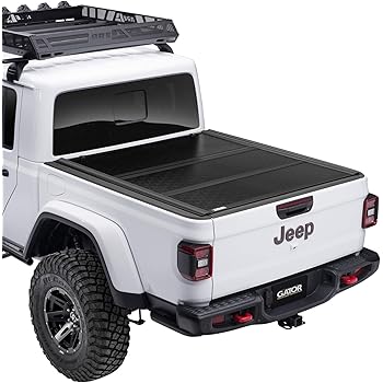 Amazon Com Mopar 2020 Jeep Gladiator Hard Tri Fold Black Tonneau Cover New Oem Automotive