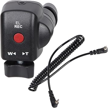 Zoom Control Remote Pro Video Recording Remote Controller | 2.5mm Jack Spring Cable, Sony NX5C, 190P, 150P, 198P, VX2000E, Canon XL1S XL2 XHA1 XM1 XM2, Panasonic DVC33 DVC63