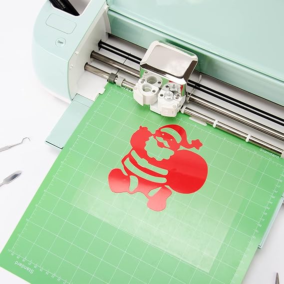 WORKLION 12x12 Standard Cutting Mat(3Pack) Compatible With Explore One/Air/Air 2/Maker Standard Adhesive Sticky Green Quilting Cricket Replacement Vinyl Cutting Mat