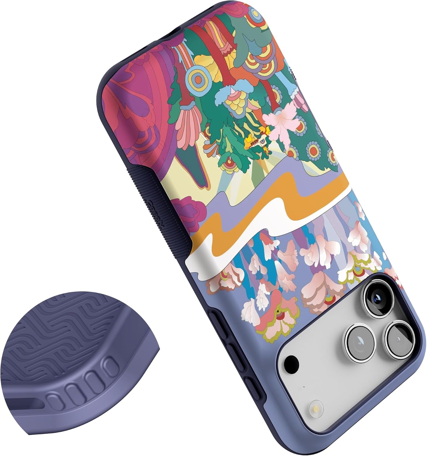 Casely iPhone 17 Pro Max Case | Beneath the Waves | The Beatles Yellow Submarine | Bold Protective Design | Compatible with MagSafe